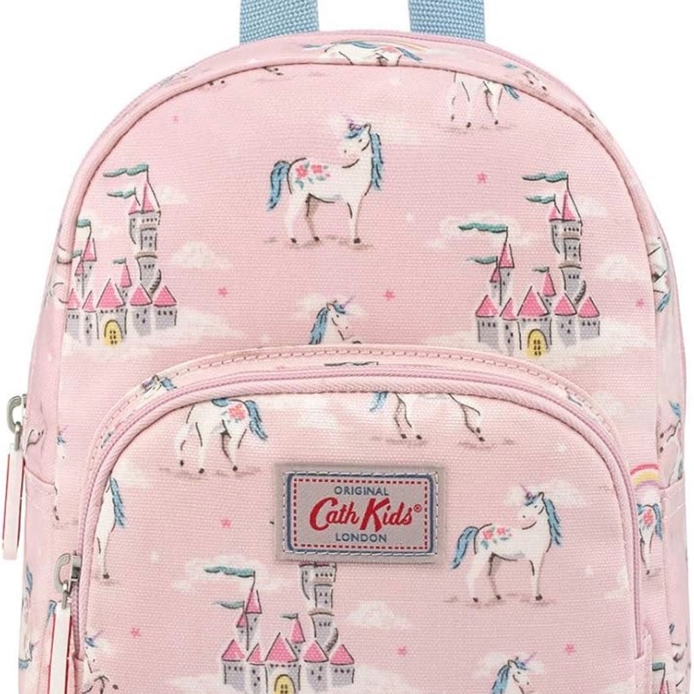 Cath Kids Pink Unicorn Castle Backpack